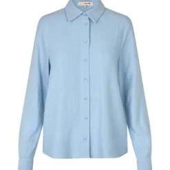 A VIEW Lerke Shirt Lyseblå