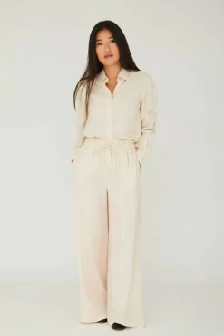 A VIEW Lerke Shirt Sand