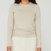 A VIEW Stabil Top L/S Beige