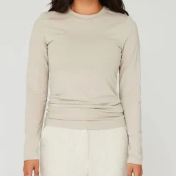 A VIEW Stabil Top L/S Beige