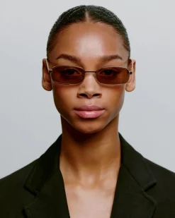 A.KJÆRBEDE Noah Gold Burnt Amber