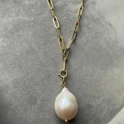 AND COPENHAGEN Baroque Perlehalskæde