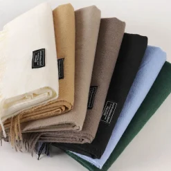 AND COPENHAGEN Cashmere Tørklæde Sand