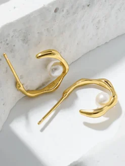 AND COPENHAGEN Edel Perle Hoop