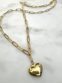 AND COPENHAGEN Freja Hjerte Halskæde
