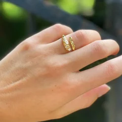 AND COPENHAGEN Shiny Twist Ring