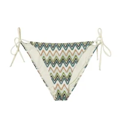 BECK SÖNDERGAARD Amber Bikini Bottom White Blue Brown