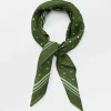 BECK SÖNDERGAARD Devi Cotta Scarf Kombu Green