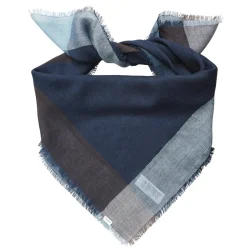 BECK SÖNDERGAARD Ekko Wica Big Scarf Dark Blue