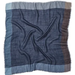 BECK SÖNDERGAARD Ekko Wica Big Scarf Dark Blue