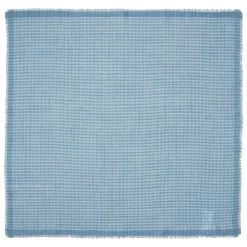 BECK SÖNDERGAARD Gingham Wica Scarf Coronet Blue