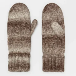 BECK SÖNDERGAARD Handsker Max Mitten Hazel Brown