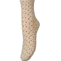 BECK SÖNDERGAARD Liza Glitza Sock Silver Grey