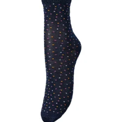 BECK SÖNDERGAARD Liza Glitza Sock Maritime Blue