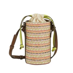 BECK SÖNDERGAARD Loom Bottle Bag Multi Color
