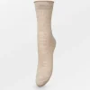 BECK SÖNDERGAARD Lucretia Wola Sock Dark Beige Melange