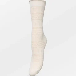 BECK SÖNDERGAARD Lucretia Wola Sock Eggnog Off White