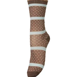 BECK SÖNDERGAARD Mandi Visca Sock Acorn Brown