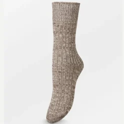BECK SÖNDERGAARD Milea Cozy Sock Semolina