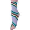 BECK SÖNDERGAARD Oblique Striped Lavender