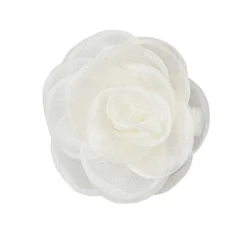 BECK SÖNDERGAARD Orchia Flower Hair Tie White