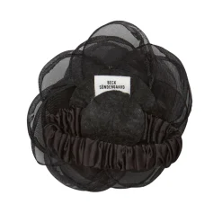 BECK SÖNDERGAARD Orchia Flower Hair Tie Black