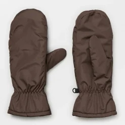 BECK SÖNDERGAARD Padded Nylona Mitten Deep Taupe