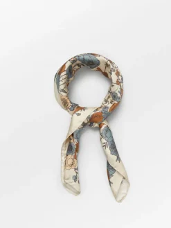 BECK SÖNDERGAARD Rosily Sia Scarf Birch White