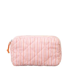 BECK SÖNDERGAARD Stripel Mini Malin Bag Peach Whip Pink