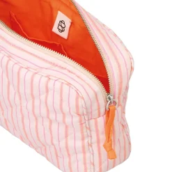 BECK SÖNDERGAARD Stripel Mini Malin Bag Peach Whip Pink