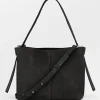 BECK SÖNDERGAARD Suede Fraya Small Bag Black