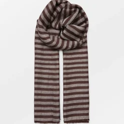 BECK SÖNDERGAARD Telio Long Wica Scarf Hot Fudge Brown