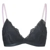 BECK SÖNDERGAARD Wave Lace Wiley Bra Ebony