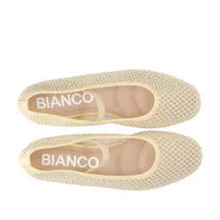 BIANCO Lilja Mesh Ballerina Yellow