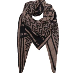 BLACK COLOUR Bcbex Triangle Scarf Sort/Taupe