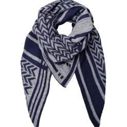BLACK COLOUR Bcbex Triangle Scarf Navy