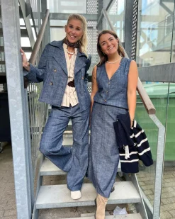 BLACK COLOUR Bcbox Pants Navy Denim