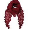 BLACK COLOUR Bccamille Winter Scarf Wine