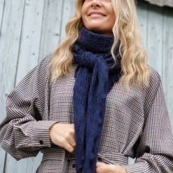 BLACK COLOUR Bccamille Winter Scarf Navy