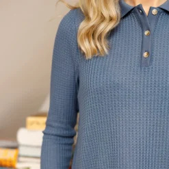 BLACK COLOUR Bccia Tee Jeans Blue