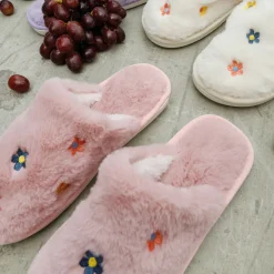 BLACK COLOUR Bcdaisy Slippers Off White