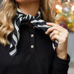 BLACK COLOUR Bcdella Mini Scarf Black