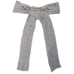 BLACK COLOUR Bcemerie Bow Barette Grey