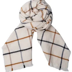 BLACK COLOUR Bcfraser Chequered Soft Winter Scarf