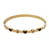 BLACK COLOUR Bcjudy Rhinesteone Bracelet Sort