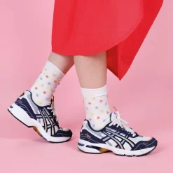 BLACK COLOUR Bckelby Sock White