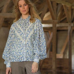 BLACK COLOUR Bckiley Shirt Blå