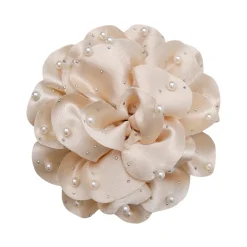 BLACK COLOUR Bckimmi Mega Flower Broche Champagne