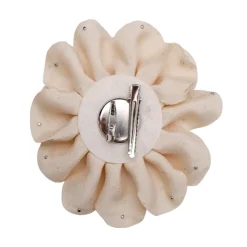 BLACK COLOUR Bckimmi Mega Flower Broche Champagne