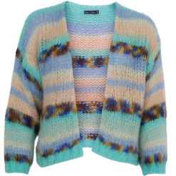 BLACK COLOUR Bclagoon Multi Cardigan Aqua Multi